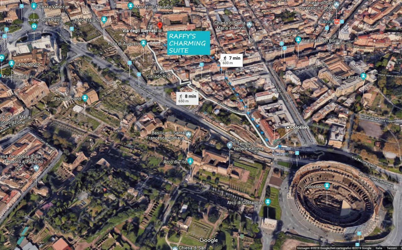 Roma Center Fori Imperiali Raffy'S Charming Suite Exteriör bild